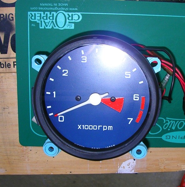 tachometer with Glass Face