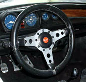 Kurt B. Steering Wheel Leather Wrapped