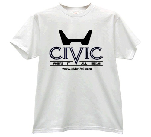 Civic 1200 Tshirt