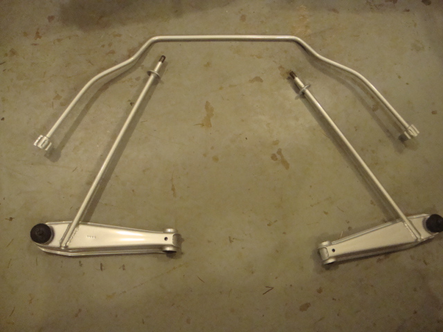 front control arms and sway bar